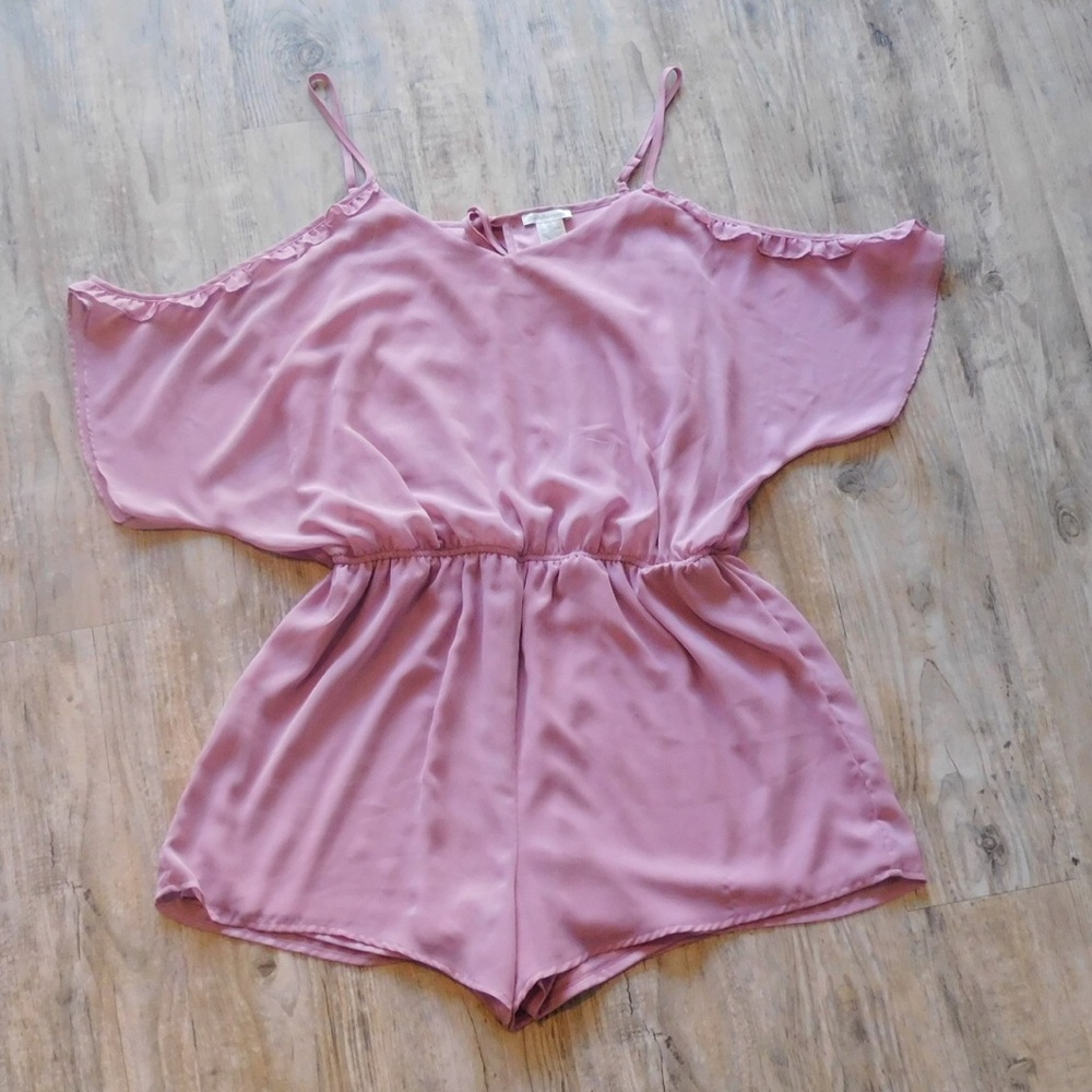 Purple romper